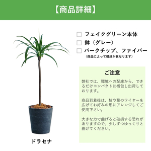 フェイクグリーン Botanical life+ Dシリーズ ドラセナ 110cm 光触媒加工 鉢付き インテリア 抗菌 消臭 愛知県 豊橋市 送料無料 41000円