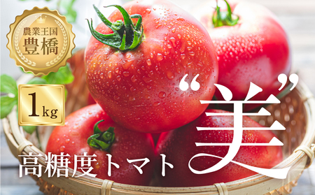 【先行予約】糖度8度！"美"トマト 1kg