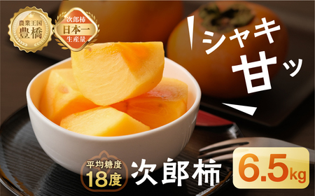≪先行予約≫ 次郎柿 6.5kg