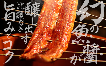 愛知県三河産　うなぎ　白焼き 2尾