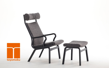 ロッコリビング・オットマン ホワイトナチュラル/ネストブラック