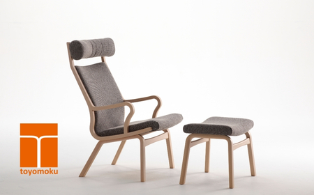 ロッコリビング・オットマン ブルーブラック/ネストグリーン