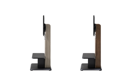 朝日木材 キャスター付きフロアスタンド ブラウン(DCKスタイル)≪DCK-1280FS-BR≫ 家具 シンプル テレビスタンド TVスタンド キャスタ付 キャスター付 フロアスタンド 壁掛け リビング 居間 ナチュラル カフェ おしゃれ お洒落 愛知県 豊橋市