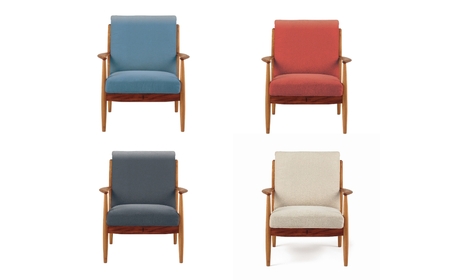 朝日木材 エッダ　1人掛けソファ レッド ≪LS30301A-EL0E3≫ 家具 シンプル ソファ 1人用ソファ 1人掛けソファ ダイニングチェア 椅子 リビングチェア 張地 座面 イス リビング 居間 ナチュラル カフェ おしゃれ お洒落 北欧 愛知県 豊橋市