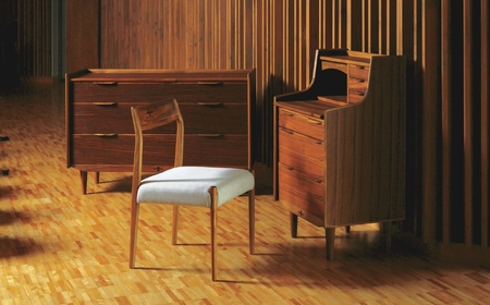 ライティングビューロー　木製 朝日木材 エッダ ライティングビューロー≪DB30102M-EL000≫ 家具