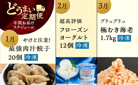 【定期便】どうまい定期便 全12回 / 愛知県 豊橋市