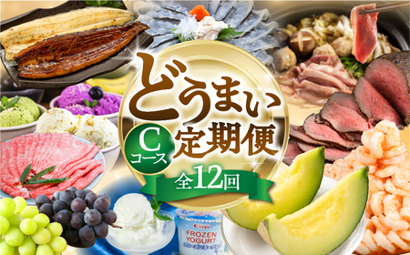 【農産物コース】穂の国の恵み どうまい 定期便 全12回 農産物コース /  定期便 定期便