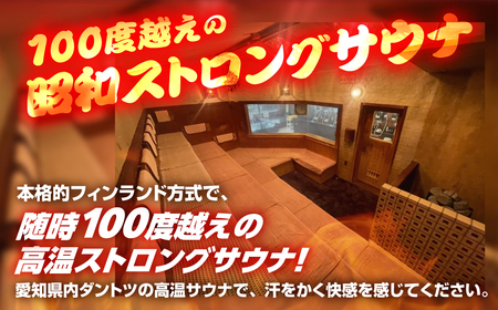 サウナピア ご利用チケット 1枚 (レギュラー)