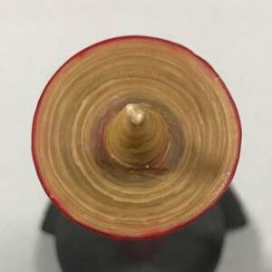 寺院用　朱80匁棒(約27cm)国内産ハゼの実蝋を100%使用〈伝統工芸品　和ろうそく〉全工程手作り【1482502】