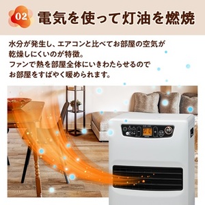 トヨトミ石油ファンヒーター 「LC-S33P(ホワイト)」　9～12畳【1507293】