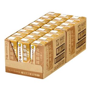 1食分の食物繊維　豆乳飲料　きなこ　200ml　24本セット×2ケース【1543293】