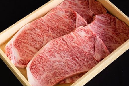 直営 巴山牧場産　三河牛(黒毛和種)サーロインステーキ235g×4枚【配送不可地域：離島】【1200683】