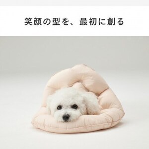 【ハナロロ】エリザベスカラー MS(ピンクグレージュ)【1645427】