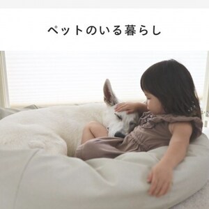 【ハナロロ】ペットベット スタイリスレザーカバー L(ホワイトベージュ)【1645933】