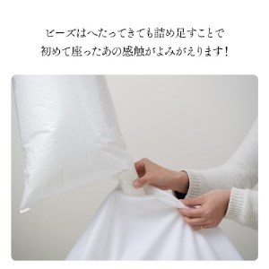 【ハナロロ】 ビーズクッション 補充用クレアビーズ2本セット【1240493】