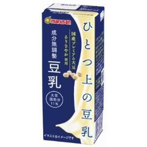 ひとつ上の豆乳200ml よりどり3ケース(成分無調整・紅茶・白桃)計72本【1261520】