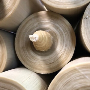 国内産ハゼの実蝋100%使用〈伝統工芸品 和ろうそく〉寺院用 100匁棒(約28cm)全工程手作り【1379599】