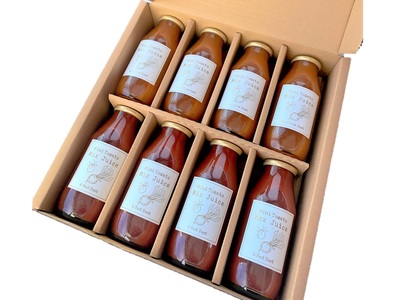 【ふるさと納税】和寒ミニトマトミックスジュース2種C(170ml)