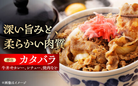 瀬戸山麓牛 カタバラ切り落とし 1kg（250g×4P）/ 牛肉 国産 冷凍 小分け / 瀬戸市 / 関屋精肉店 [BBBQ025]