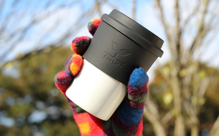 【瀬戸焼】 Lid-cup　オリジナルカラー　白 【双寿園】/カップ コップ 食器 /瀬戸市[BBBI011]