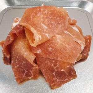 ちた健康豚 生ハム切り落とし 100g×5パック【配送不可地域:離島】【1571501】