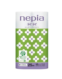 ネピアネピネピトイレットロール12ロールダブル×6パック　トイレットペーパー　ダブル　日用品　無香料　nepia　ネピア　備蓄　消耗品 まとめて 全国 発送 防災