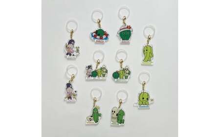 春日井ご当地キャラクターのめじるしアクセサリー10種セット