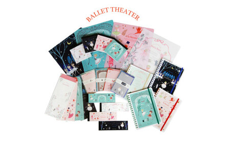 華麗なバレリーナショーへようこそ！Shinzi Katoh バレエシアターステーショナリーコンプリートセット