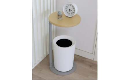 アイアンラウンドサイドテーブル　IRST-GY