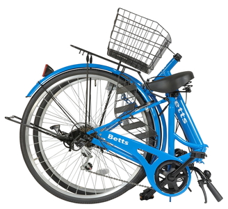 Betts 防災対応26型折りたたみシティーバイクFD266-TC ※北海道・沖縄・離島への配送不可