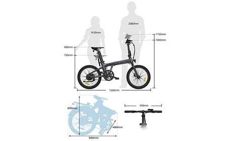 防災対応20型折りたたみ電動アシスト自転車 ADO AIR 20PRO ※北海道・沖縄・離島への配送不可