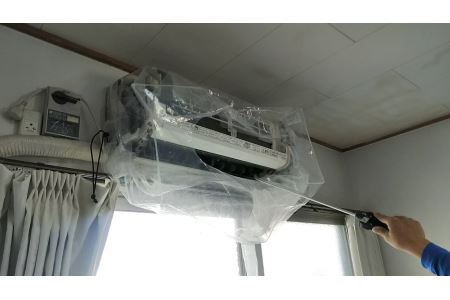 ルームエアコン　室内機洗浄