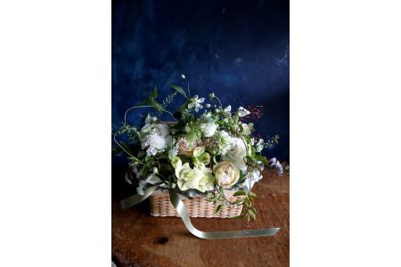 ~定期便~季節のお花をたっぷり詰め込んだフラワーアレンジメント　花　はな　定期便　毎月　季節　6ヶ月　6カ月　アレンジメント　おしゃれ　オシャレ　インテリア