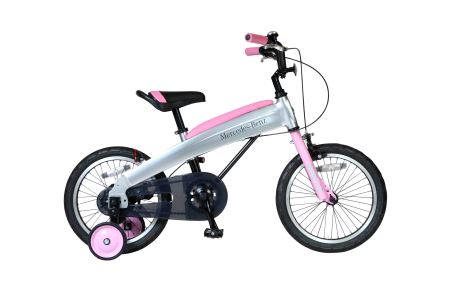 メルセデス・ベンツ　16型子供用自転車　MB‐16　色：ライトピンク