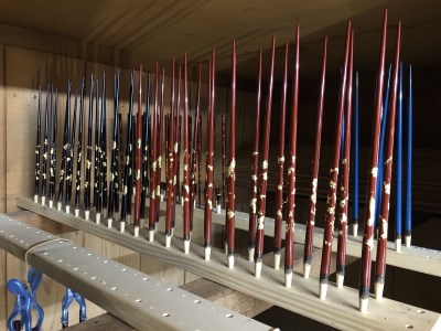 金箔撒き うるし塗り 夫婦箸