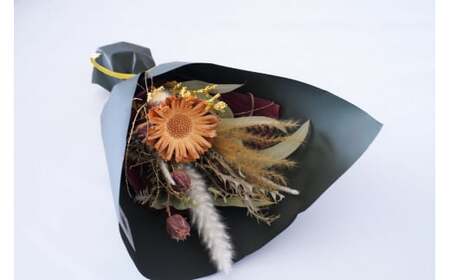 【ギフトにおすすめ】ドライフラワーブーケ ＆ こだわり自家焙煎珈琲３種 ギフト 贈り物 大切な人 花束 ドライフラワー コーヒー ドリップ  H143-019