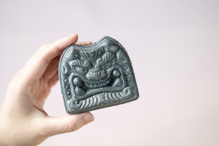 食べられるお守り】三州鬼瓦アイスもなか （3個セット） 3味 バニラ