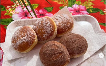 マラサダドーナツ 5個セット ふわふわ もちもち ドーナツ おやつ ヘルシー スイーツ ハワイグルメ  人気 揚げ菓子 碧南市  H197-002