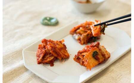 3種キムチ詰め合わせ （本格白菜キムチ・ニンニク無し白菜キムチ・大根キムチ） 計6P（3種×2P） 食べ比べ 手作り 無添加 本格 発酵食品 健康食品 キムチ 白菜 大根 漬物 H147-006