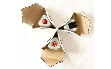 ひんやり冷たいアルミ合金製 KIHOの文鎮 （おむすび形ペーパーウエイト） 結 【ＯＭＵＳＵＢＩ】 海苔 KIHO アルミ 合金 金属 おむすび おにぎり のり ペーパーウェイト H084-042