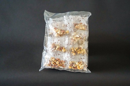 無塩の素焼きミックスナッツ　小分け40袋(計1㎏)　H059-027