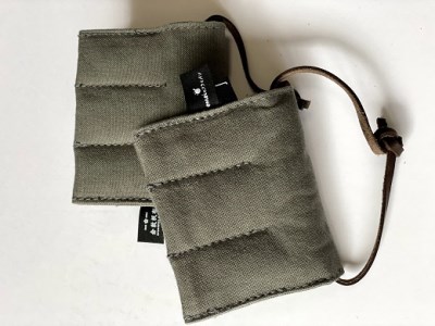 〈カンブリア宮殿で紹介されました！〉 おもいの鉄板 28cm & 倉敷帆布 ナベツカミ 2個 IH対応　H051-163