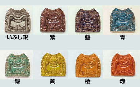 鬼瓦　沖縄産　守り神　縁起物　破邪 鬼瓦 沖縄産 守り神 縁起物 破邪