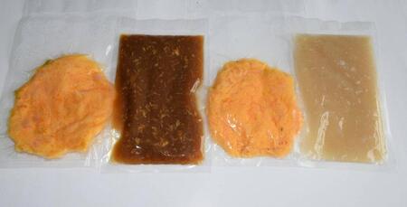 天津飯の餡　※ご飯無（しおダレ・しょうゆダレ）350ｇ×各2個　計4個（着日指定必須）