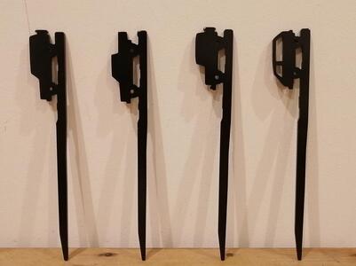 映えるペグ #BuBuStake 4本セット