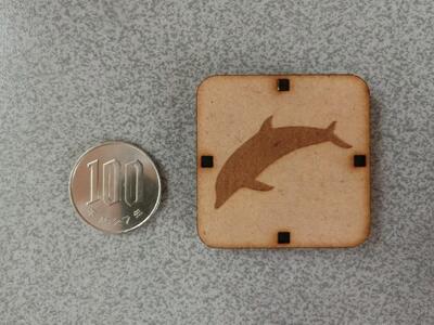 シンプルなスクエアマグネット(新春セット)