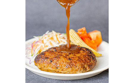 国産食材×特製レシピ 洋食やすひろのハンバーグ&和風オニオンソースセット