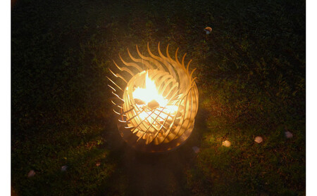 【幸和工業株式会社】大型焚き火台 MEBUKI アウトドア施設・オブジェ