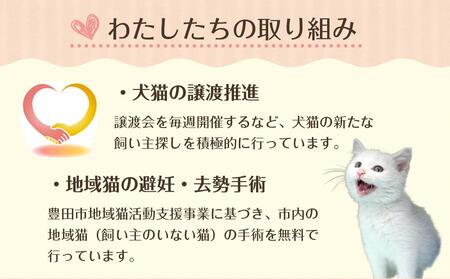 【お礼の品なし】豊田市動物愛護事業