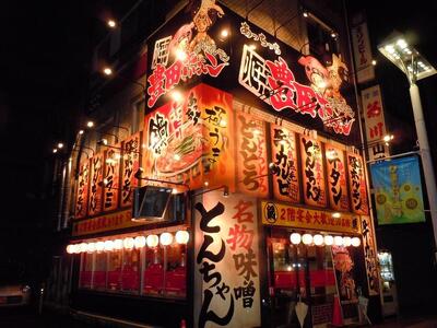 名古屋羽根つき餃子にこにこ餃子豊田店と焼肉＆味噌とんちゃん屋豊田ホルモンのご飲食券（1,000円×3枚）